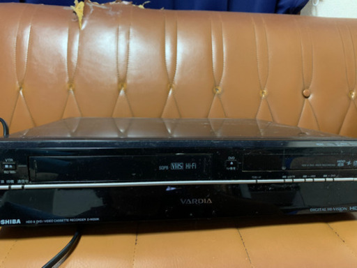 VARDIA DVDレコーダー　D-W255K ジャンク　リモコン付