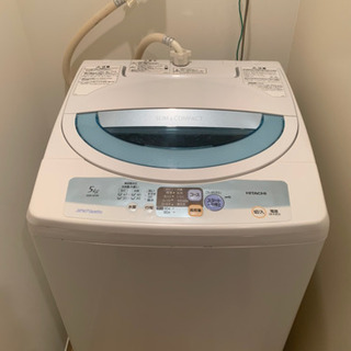 洗濯機　HITACHI 日立　5kg 