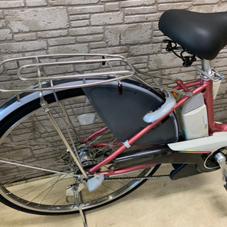 東京23区配達無料 新基準 ヤマハ パス 4Ah リチウム 電動自転車 中古☆26