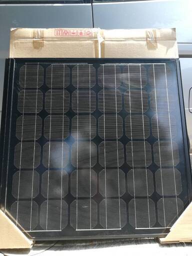 値下げ　残りわずか　新品未使用　ソーラーパネル　85W