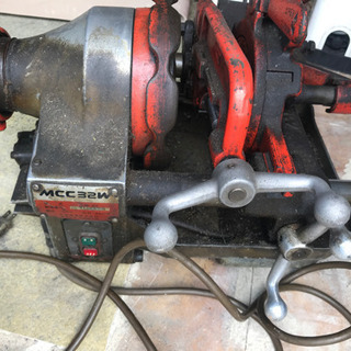 MCCねじ切り機☆動作品☆刃に一部破損あり