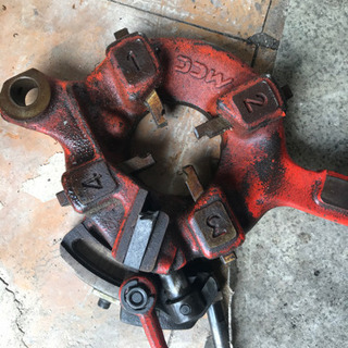 MCCねじ切り機☆動作品☆刃に一部破損あり