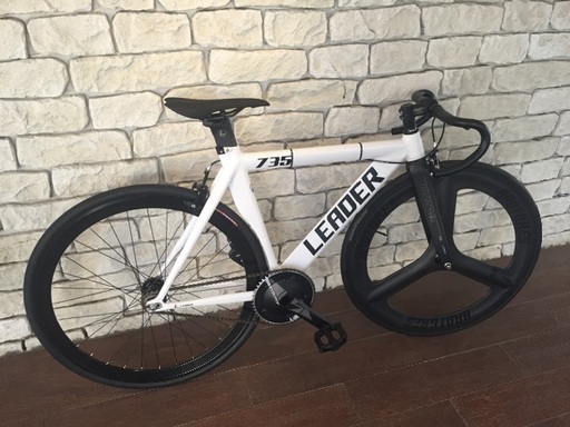 【美品】LEADER BIKE 735 WHITE XS