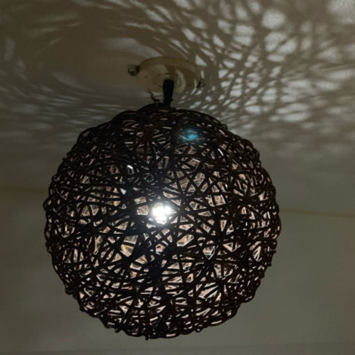 決まりました!! 美品 電気 ライト 証明 アジアン