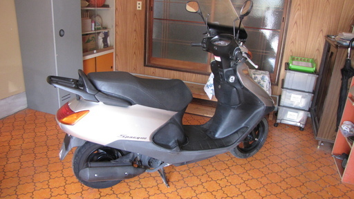 ホンダ　SPACY100　ヘルメット付き