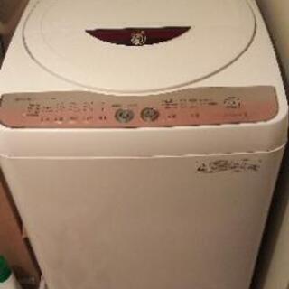 洗濯機　シャープ　ES-GE60L【期間限定】