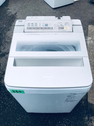 ①‼️大容量‼️ ✨高年式✨880番 Panasonic✨全自動電気洗濯機✨NA-FA80H3‼️