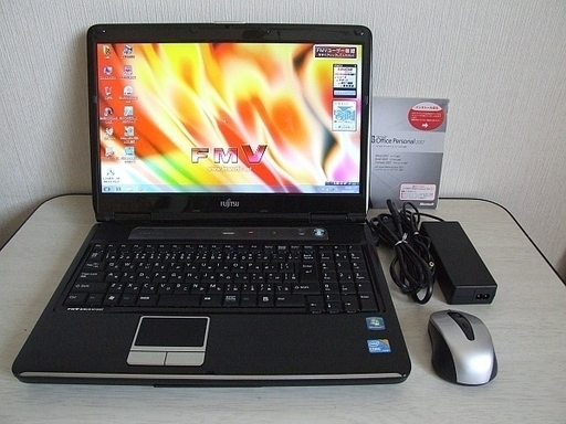 Fujitsu FMV-BIBLO NF/G60T ノートパソコン　Microsoft Office Personal 2007付属　ノートパソコン　3