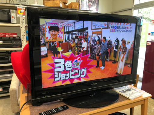 日立 Wooo p42-hp03 HDD内蔵 ハイビジョンプラズマ テレビ 42V