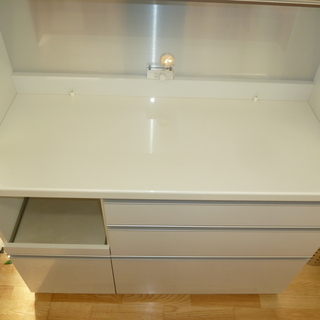 値下げしました☆パモウナ☆食器棚・レンジボード☆横幅1200㎜☆中古☆春日井近隣配達、設置可能