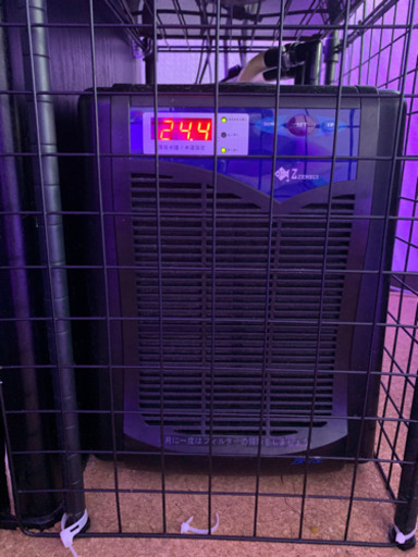 【美品】水槽用クーラー　ZR-75E