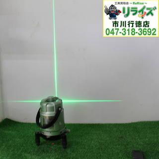 ヤマシン GL-3X グリーンレーザー墨出し器 未校正品 現状渡し