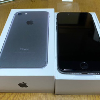 iPhone7！128ギガシムフリー新品同様‼︎