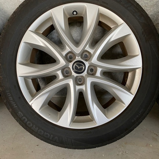 家具 cx-5 KE系 19インチ 純正ホイール タイヤおまけ