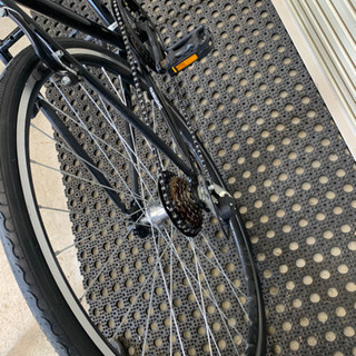 クロスバイク ブラック