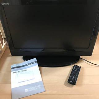 【取引完了】TMY VERINI 26型液晶テレビ