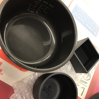 BALMUDA バルミューダ K03A-BK 3合炊き 炊飯器