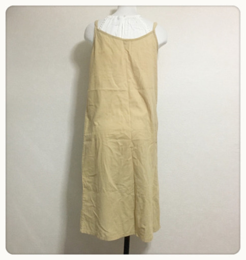 インドネシア製 蓮柄 ロータス柄キャミソールワンピース アジアン アースカラー プロフ読んで頂きたい 佐原の服 ファッションの中古 古着あげます 譲ります ジモティーで不用品の処分