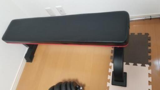 ダンベル30kg×2 ベンチ.EZバー.ベルトなど家トレセット