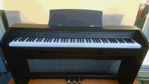 電子ピアノ CASIO カシオ PX-750BK 2012製 動作品