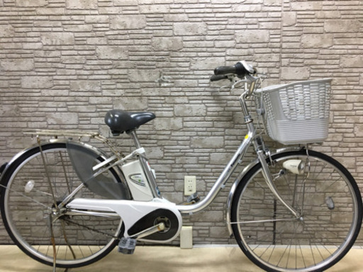 東京23区配達無料　新基準　Panasonic パナソニック  ビビNX☆新品バッテリー☆8.9Ah リチウム  電動自転車 中古☆26インチ☆