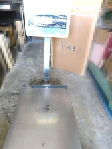 「取引中」イシダ　デジタル重量台秤（はかり）　150kg　MTB150
