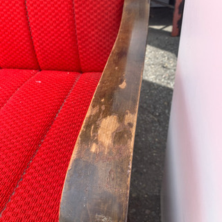 ソファー 3人掛け 昭和レトロ レトロポップ かわいい 中古