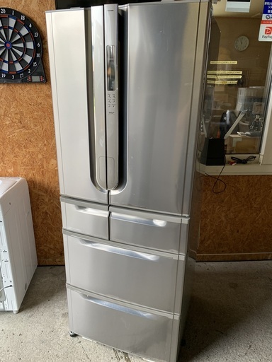 A２１０２　東芝　４５１L  ６ドア冷蔵庫