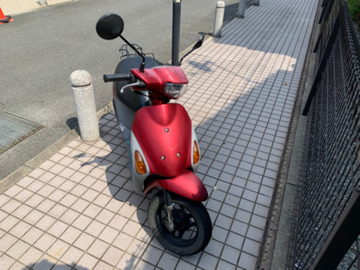 すぐに乗っていただけます。　let’s 赤
