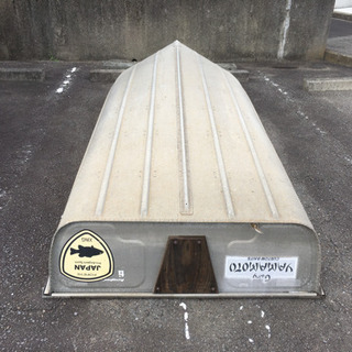 愛媛県松山市引取限定アルミボート・書類無し・長さ約365cm前後、巾