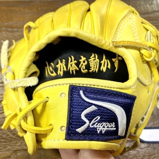 ほぼ新品 硬式用グローブ 1回のみ使用 スラッガーオーダーメイド