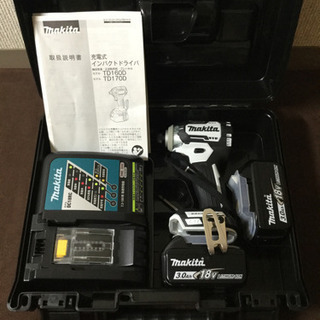 ※値下げ  ★マキタ 充電式インパクトドライバ TD170DRFXW 未使用品★