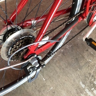 《ご予約中》26インチ自転車 6段変速 オートライト ブリヂストン MARK ROSA