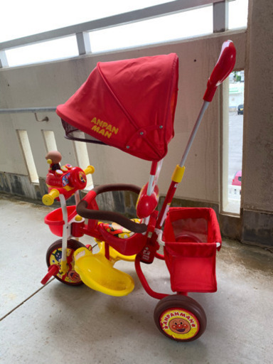 ブザー付きおでかけ三輪車 それいけ！アンパンマンデラックスII