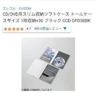 コンパクト収納用CD. DVDソフトケース