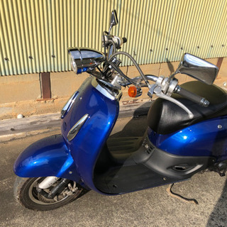 HONDA ジョーカー50 キャンディブルー　オールペイント