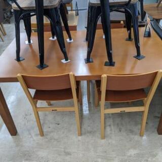 【特価品】参考定価¥89,000 wise wise ダイニング5点セット 幅150cm✕奥行90cm✕高さ72cm ADAL チェア