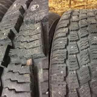 タイヤ、ホイール 【HANKOOK HPW401 225/60R16】スパイクタイヤ 4本 