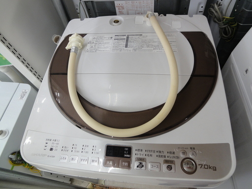 SHARP/シャープ 7.0kg 洗濯機 ES-A70E9 2014年製【ユーズドユーズ名古屋天白店】