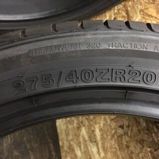 パールボタンジャケット-SAFFIRO サフィーロ SF5000 275/40ZR20 20 