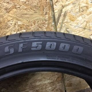 SAFFIRO サフィーロ SF5000 275/40ZR20 20インチ 夏タイヤ 4本 2016年 