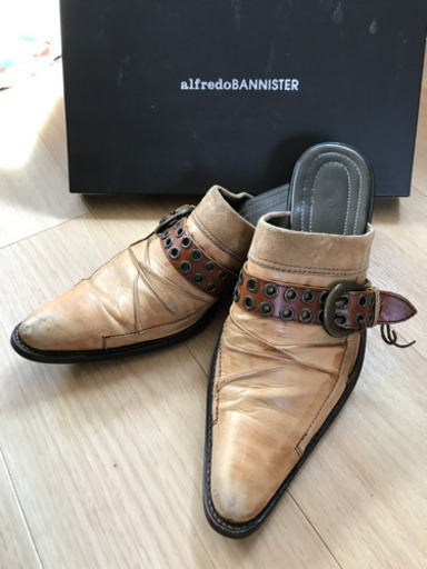 アルフレッドバニスターメンズミュール Donkatsu 新井薬師前の靴 ミュール の中古あげます 譲ります ジモティーで不用品の処分