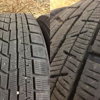 【YOKOHAMA ice GUARD iG60 215/60R17】スタッドレス【トヨタ 50系エスティマ 純正ホイール 17インチ 7J5HPCD114.3+50】バリ溝 (VTG215) クレジットカード QR決済可能