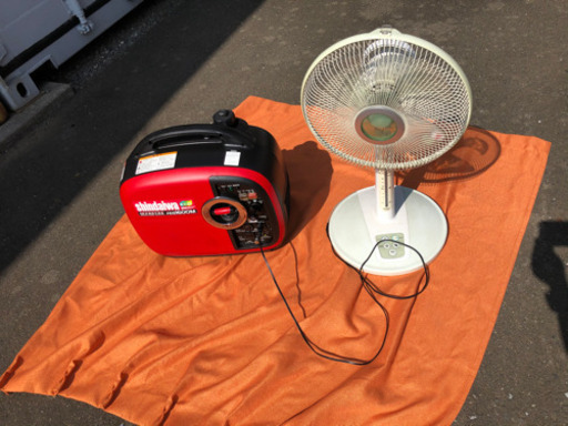 ♫★早い者勝ち 1600w 静音小型発電機 100V インバータ発電機（ガソリンエンジン）shindaiwa IEG1600M-Y 国内メーカー エンジンYAMAHA