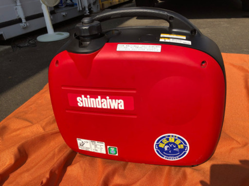 ♫★早い者勝ち 1600w 静音小型発電機 100V インバータ発電機（ガソリンエンジン）shindaiwa IEG1600M-Y 国内メーカー エンジンYAMAHA