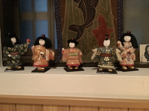木目込み人形、複数購入は2点目から1割引きします。