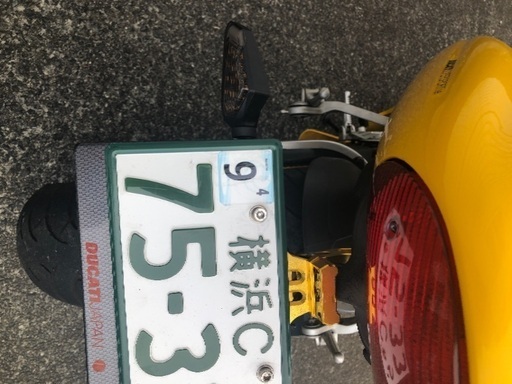バイク　ドカティSS1000DS