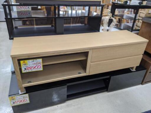 【おすすめ品】参考定価¥34,900 無印良品 MUJI オーク材 AV木製ラック テレビボｰド 幅150cm✕奥行44cm✕高さ50.5cm