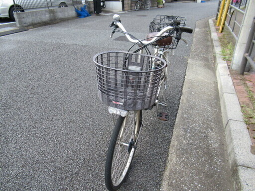 【中古】電動アシスト自転車　24型　ヤマハ　pas