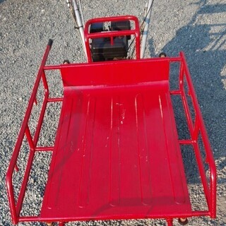 鹿児島発 田中エンジン運搬車 手動ダンプ